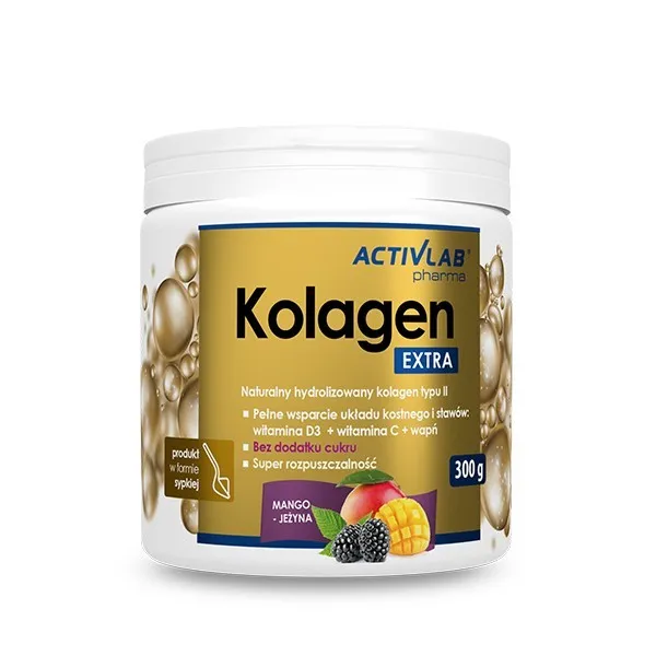 Activlab Pharma Kolagen Extra, suplement diety, proszek, 300 g 