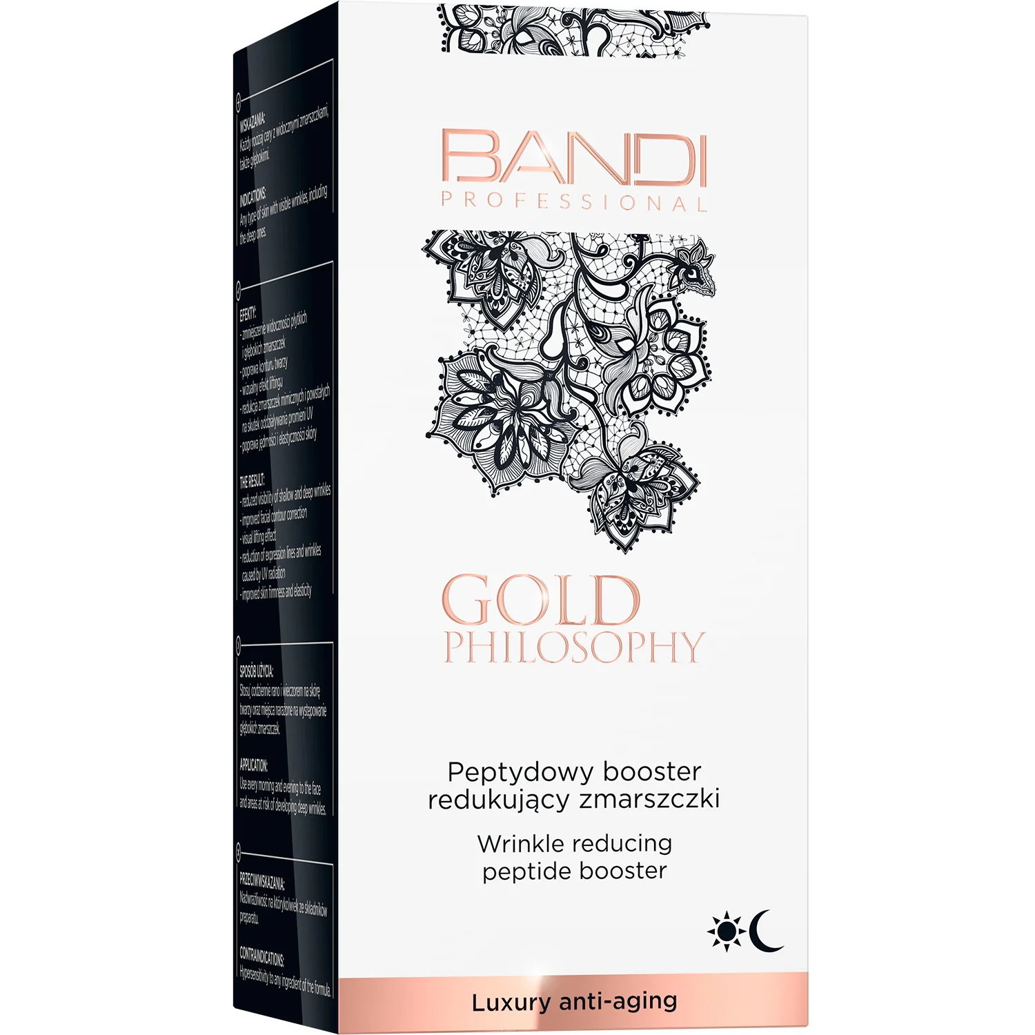 Bandi Gold Philosophy peptydowy booster redukujący zmarszczki, 30 ml