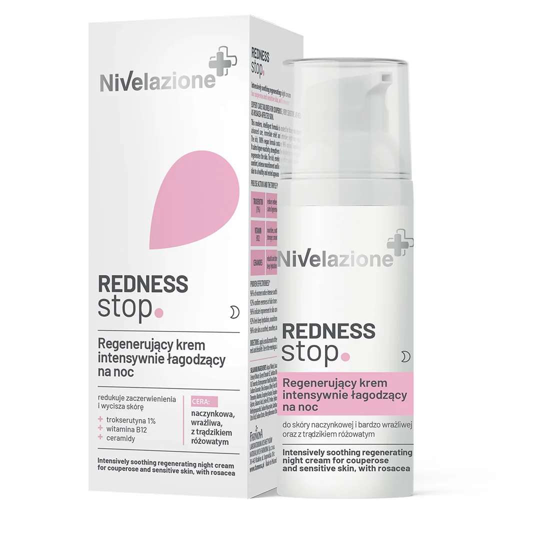 Nivelazione regenerujący krem intensywnie łagodzący na noc, 50 ml