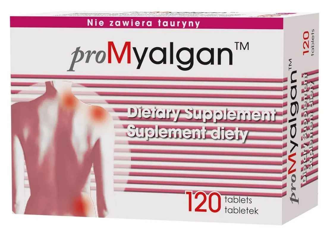 ProMyalgan suplement diety, 120 tabletek