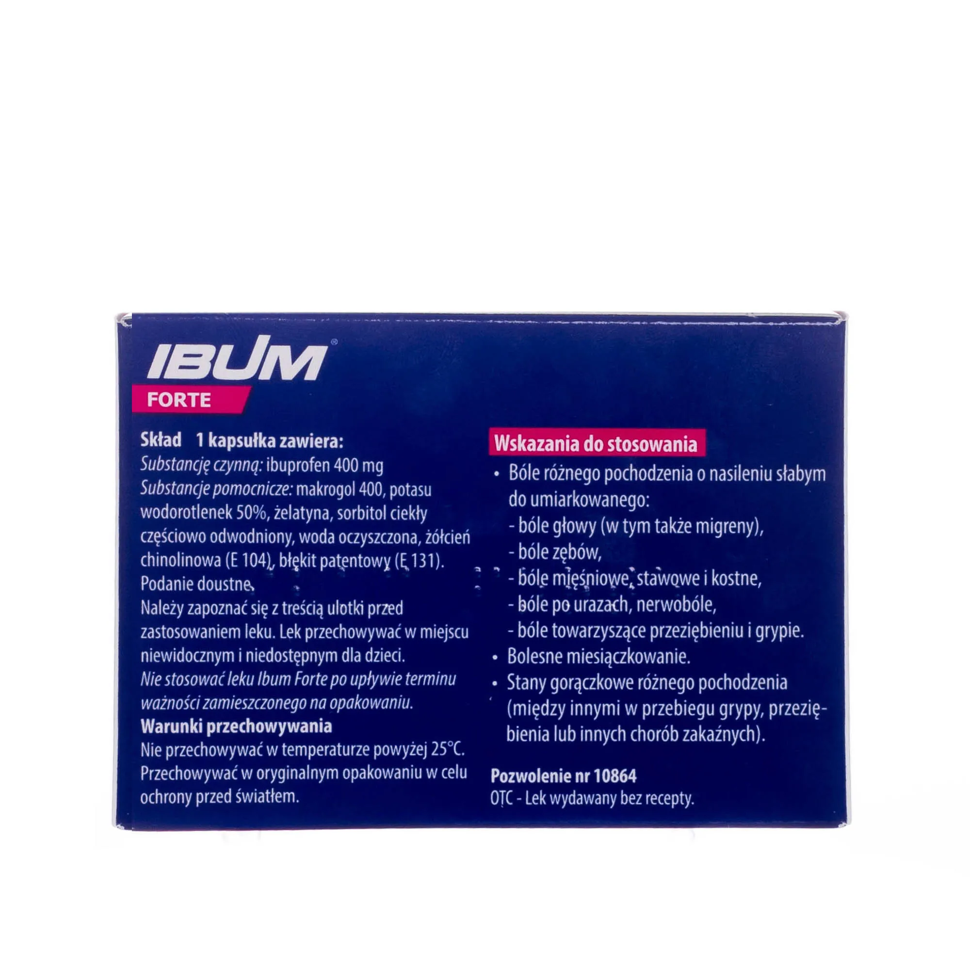 Ibum Forte, 400 mg, 36 kapsułek miękkich 