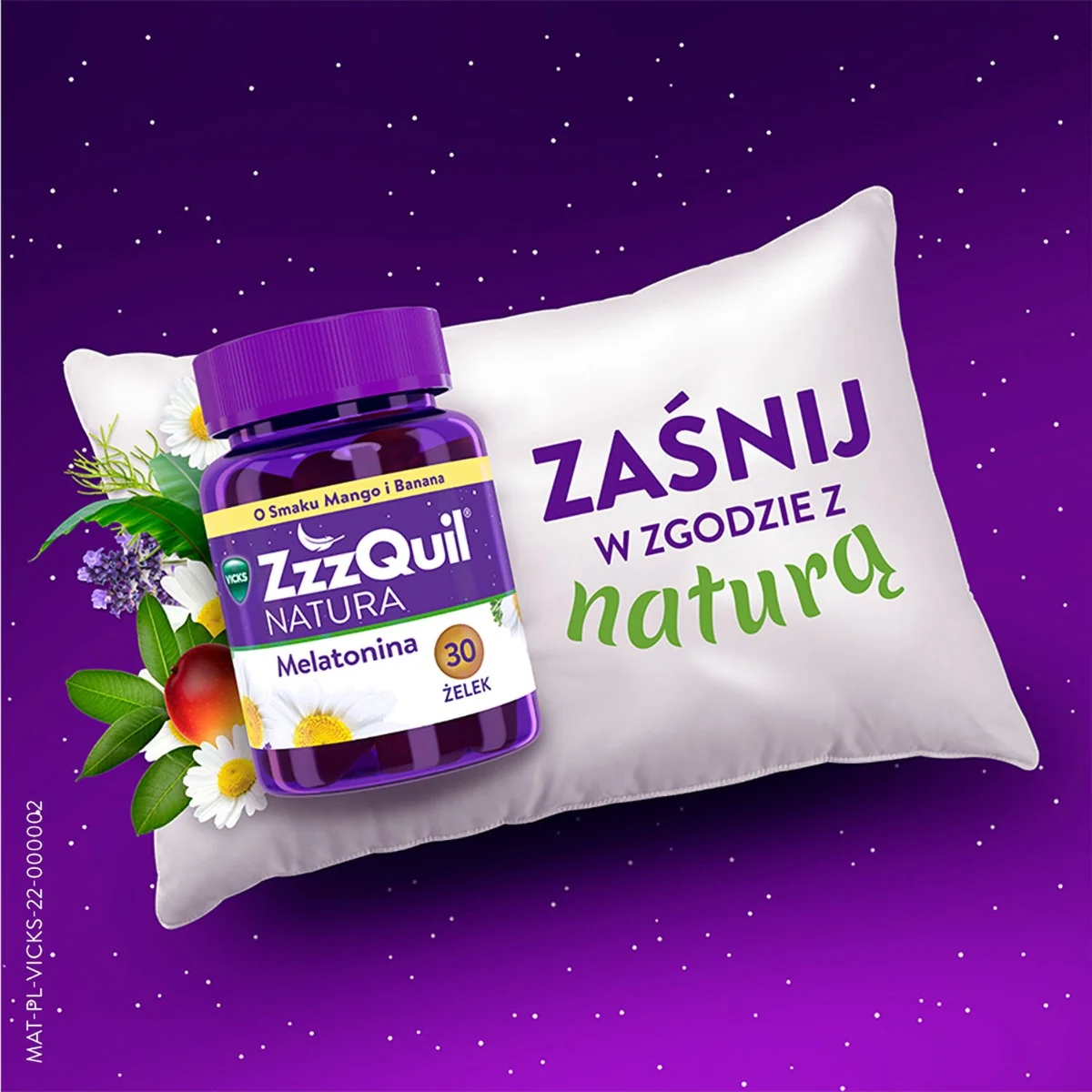 ZZZQuil Mango&Banan 30 żelek