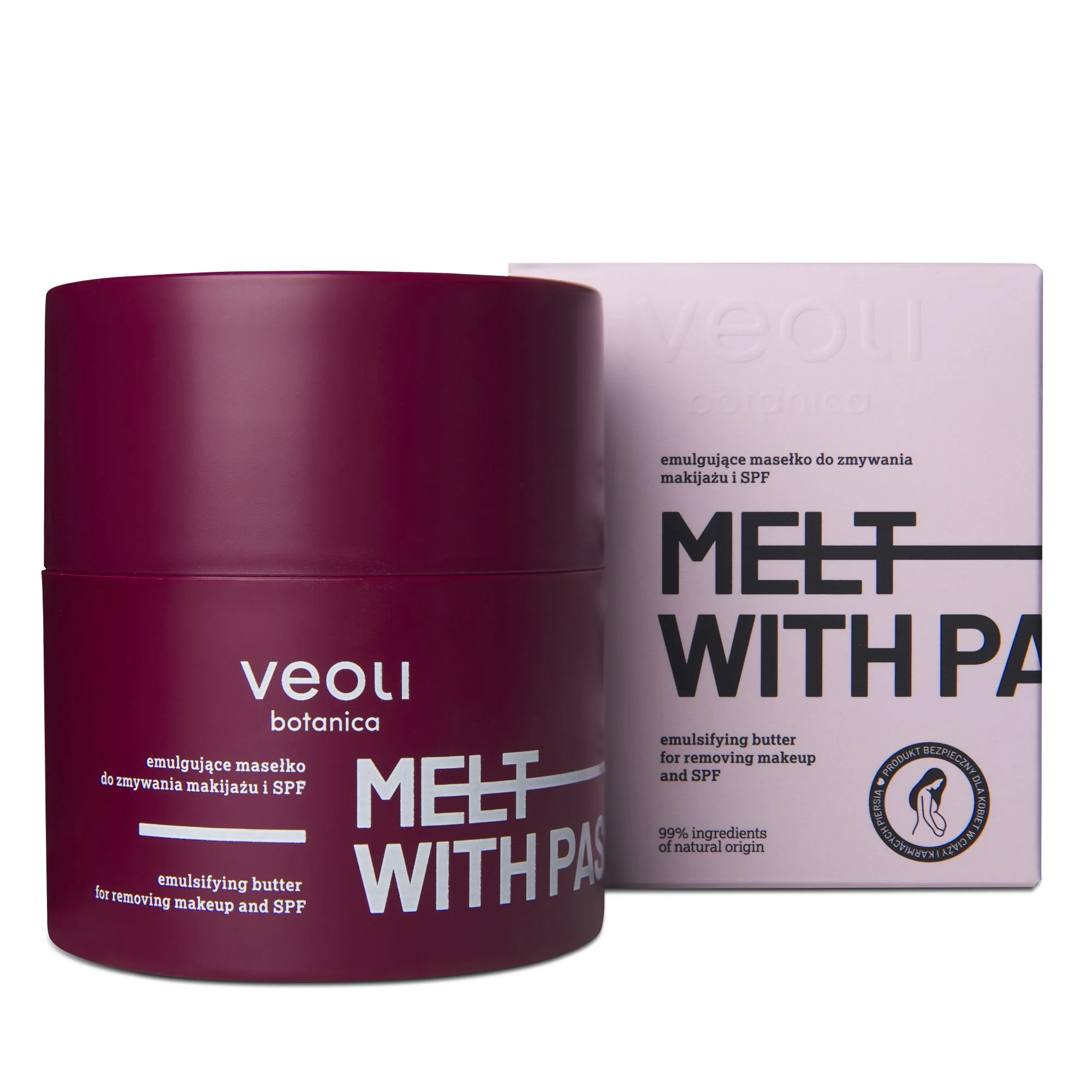Veoli Botanica Melt with Passion emulgujące masełko do demakijażu, 40 g