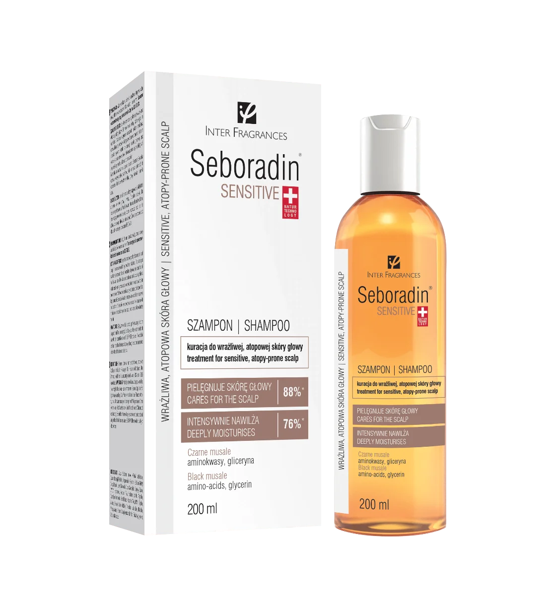 Seboradin Sensitive szampon, 200 ml