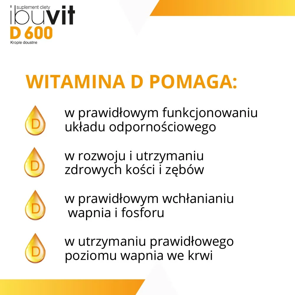 Ibuvit D 600 butelka z pompką, 10 ml