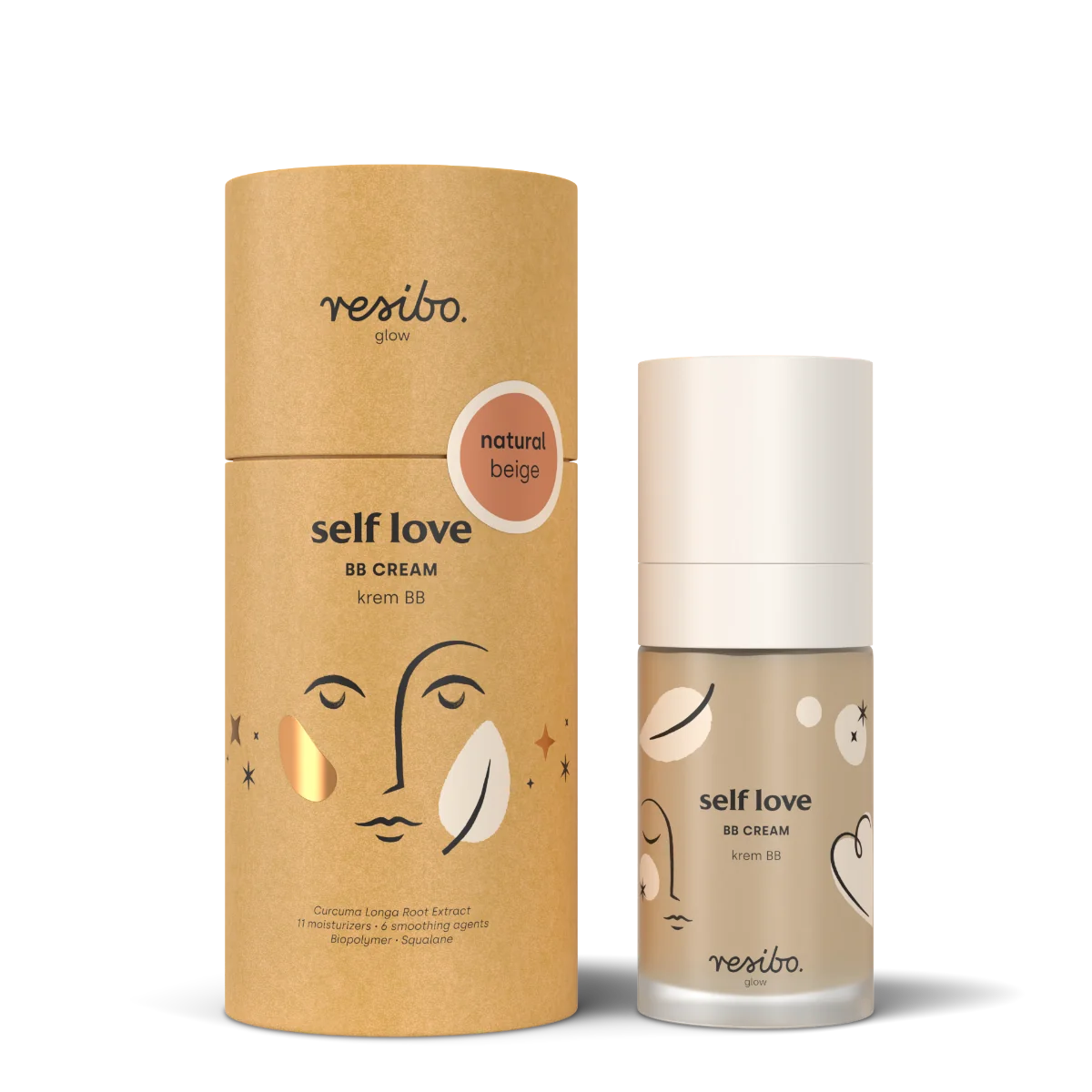 Resibo Self Love krem BB sunny beige, 30 ml
