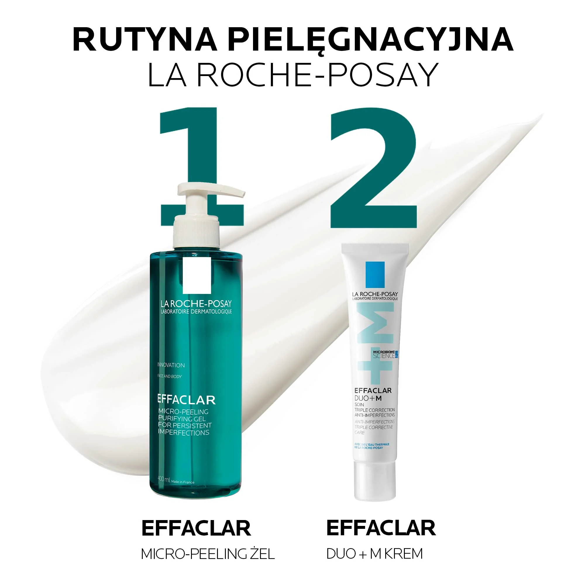 La Roche-Posay Effaclar Micro-Peeling Purifying Gel żel oczyszczający do twarzy, 400 ml