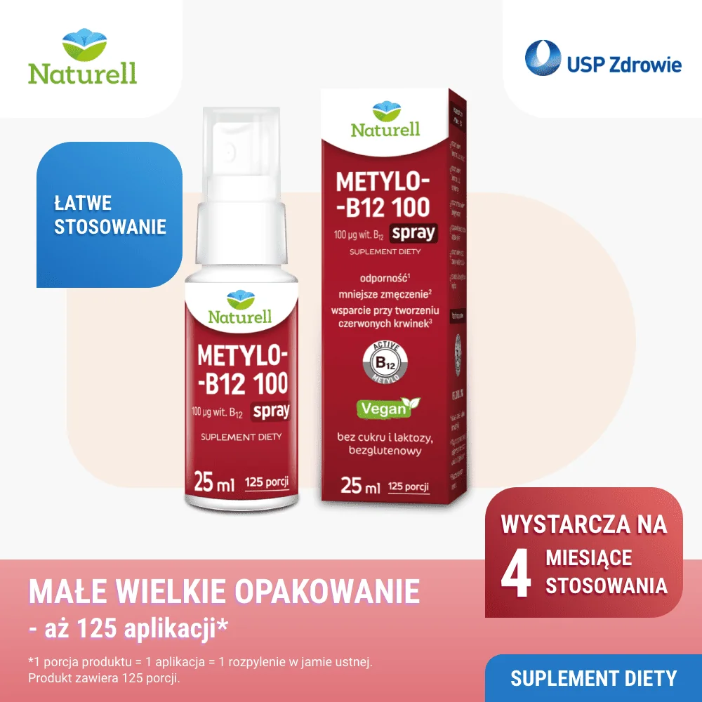 Naturell Metylo B12 100 spray 25 ml