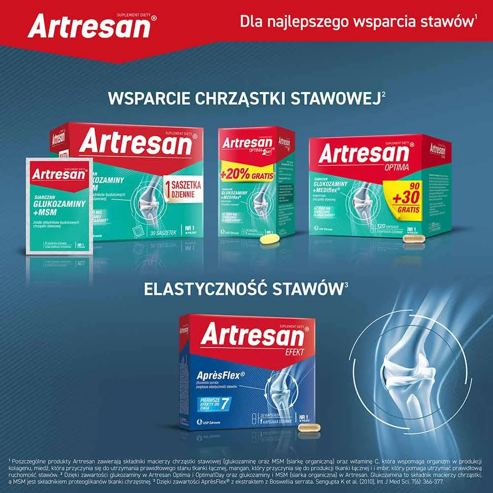 Artresan Efekt suplement diety, 30 kapsułek