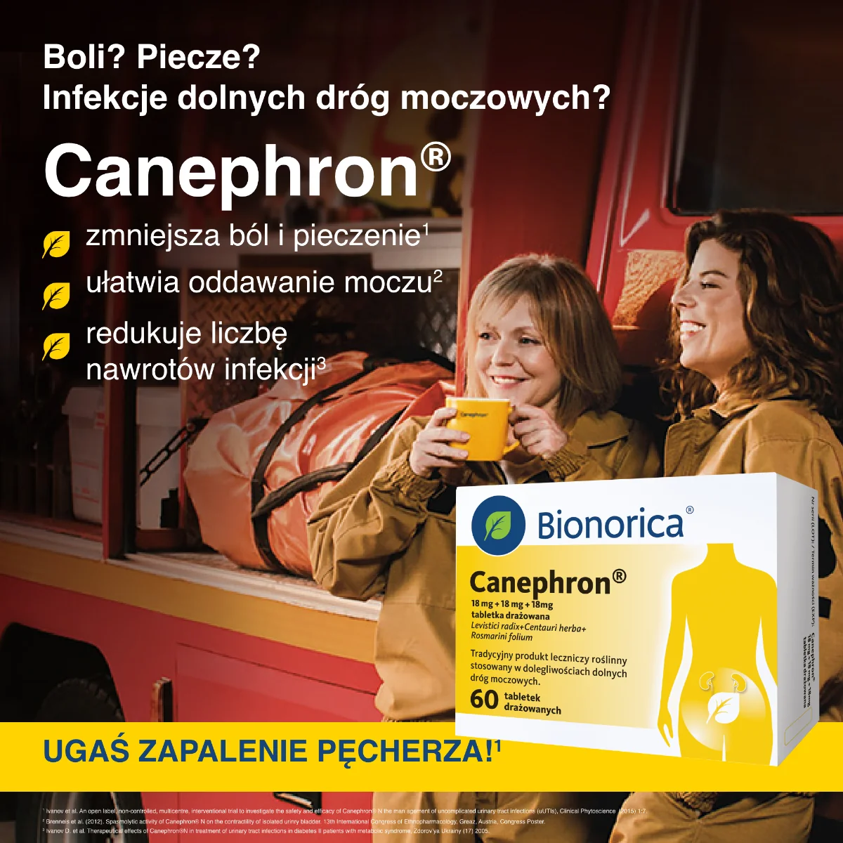 Canephron 0,018g+0,018g+0,018g