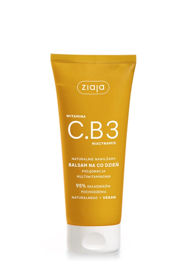 Ziaja Witamina C.B3 niacynamid nawilżający balsam do ciała na co dzień, 200 ml