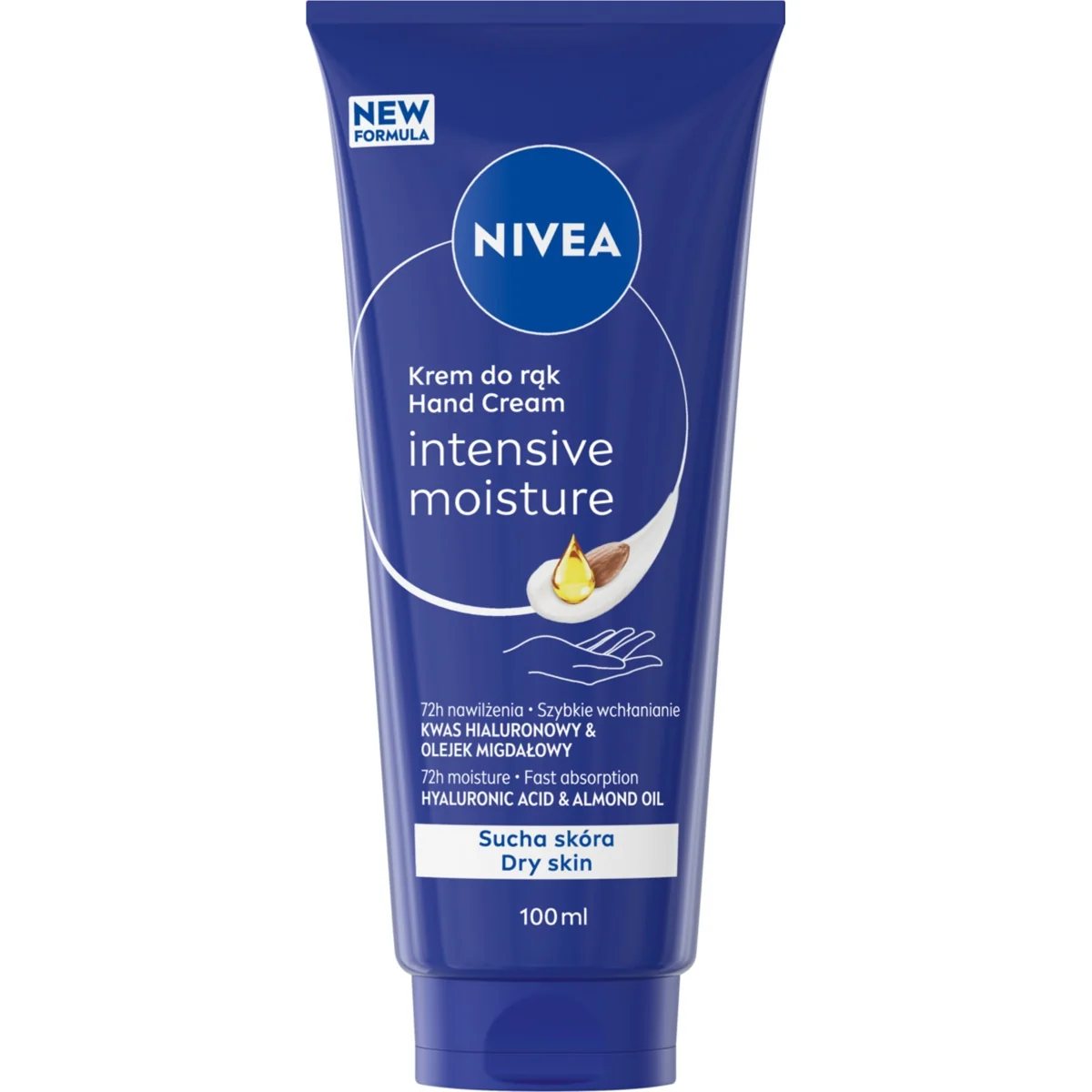 Nivea krem do rąk intensywnie nawilżający, 100 ml