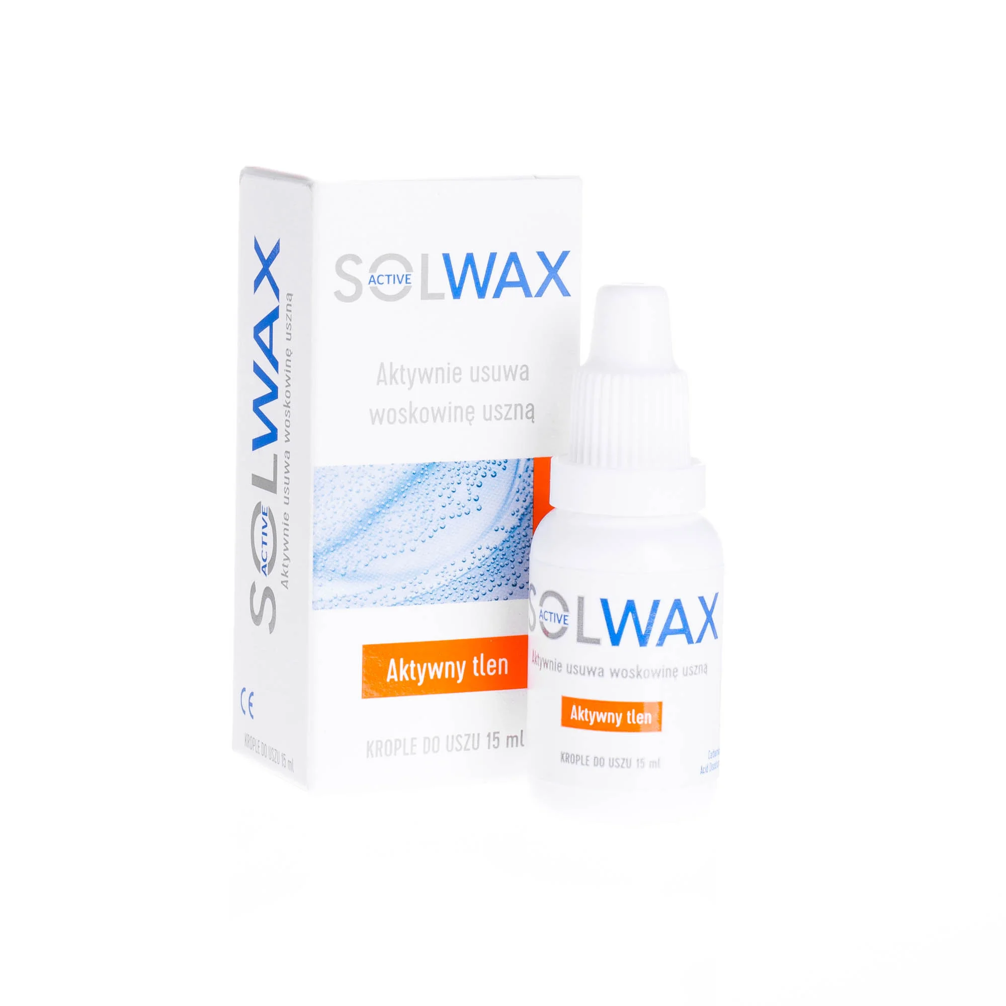 Solwax Active krople do uszu aktywnie usuwające woskowinę, 15 ml