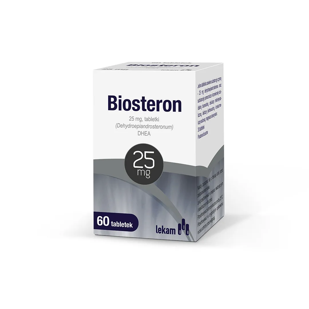 Biosteron, 25 mg, 60 tabletek