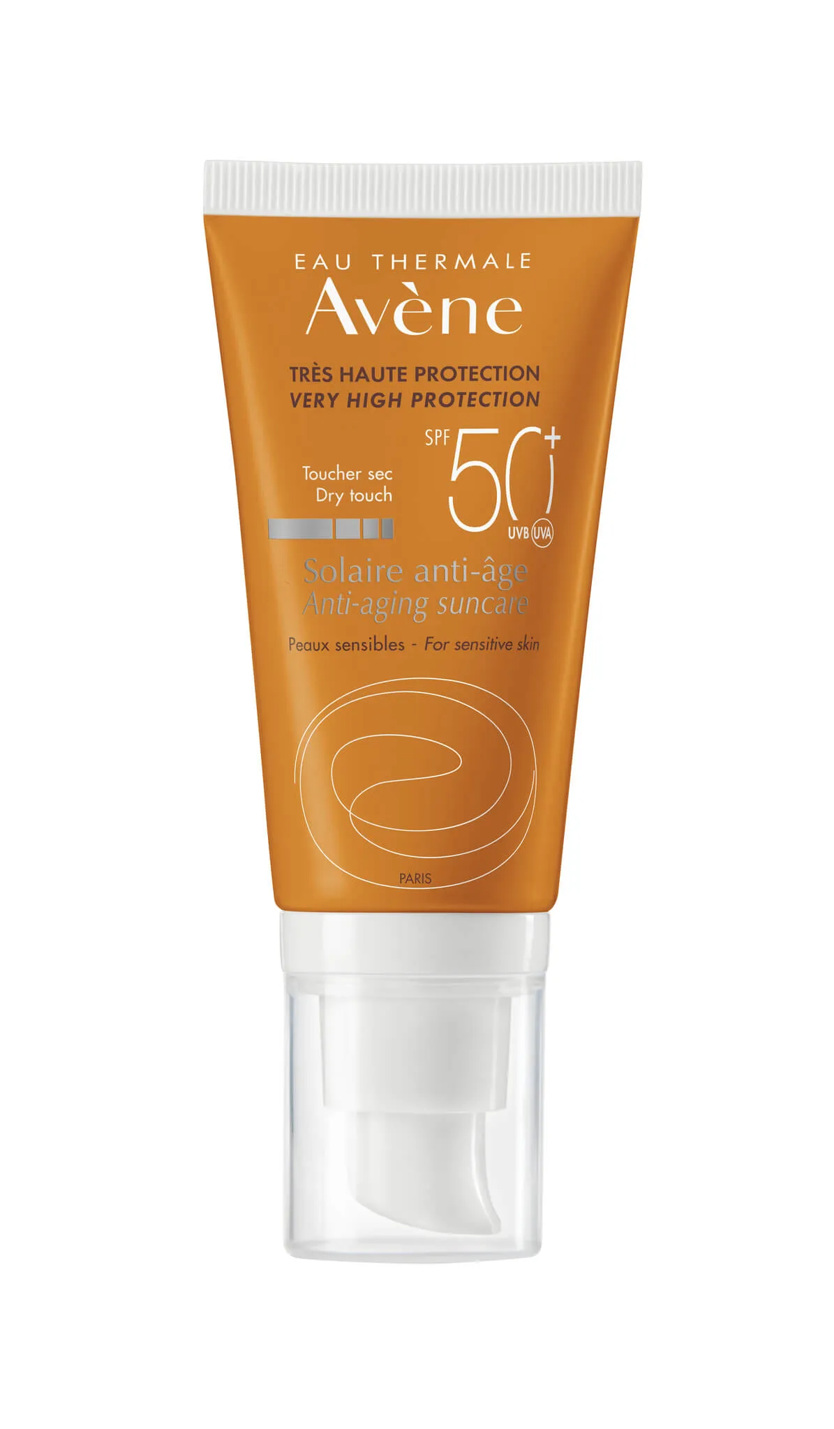 Avene Sun, krem anti-aging, bardzo wysoka ochrona przeciwsłoneczna, SPF 50+, 50 ml