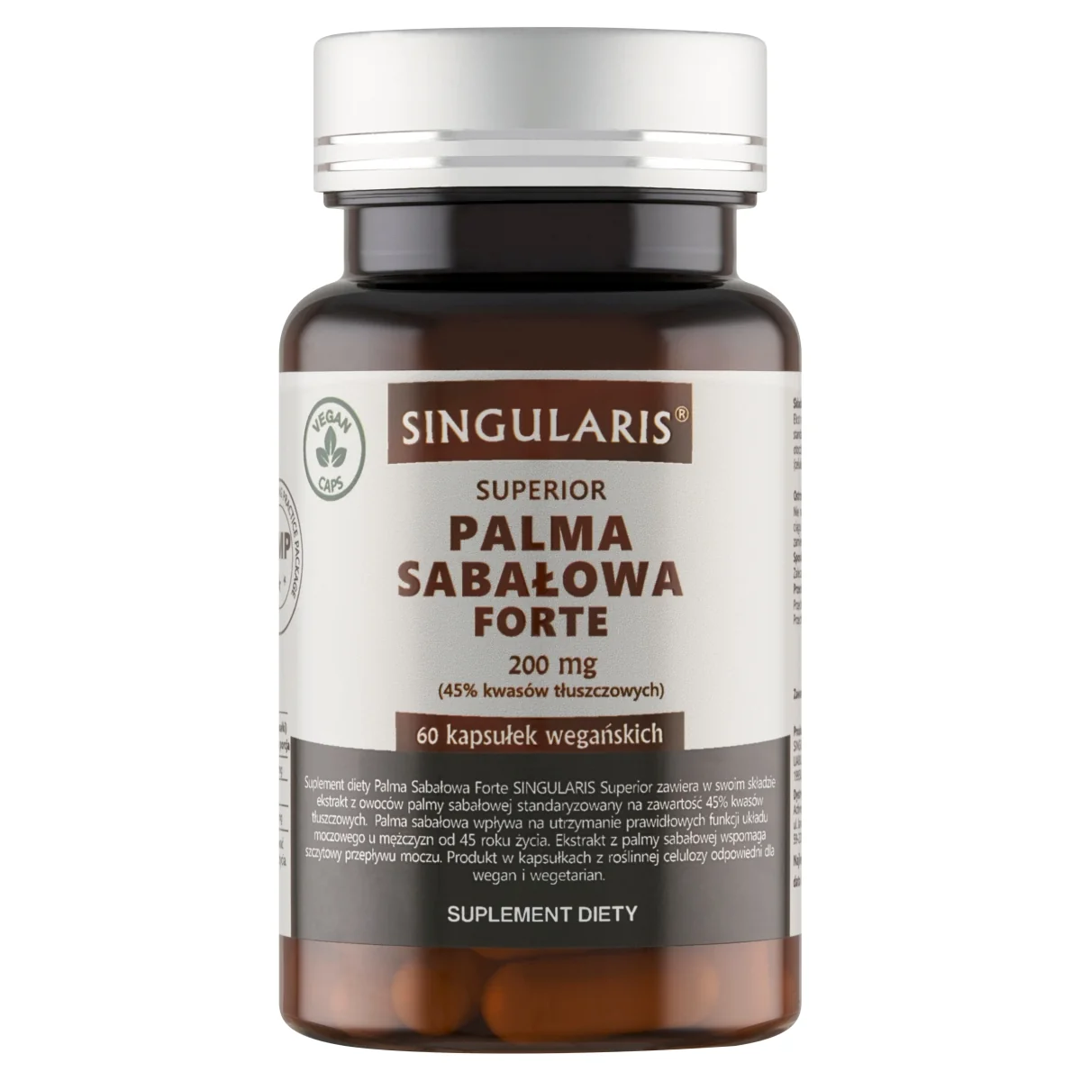 Singularis Superior Palma Sabałowa Forte 200 mg 60 kapsułek