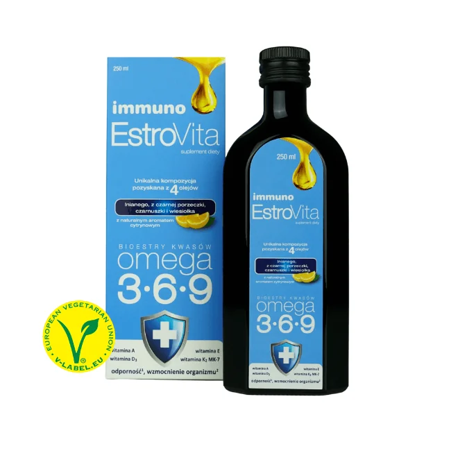 EstroVita Immuno suplement diety, 250 ml