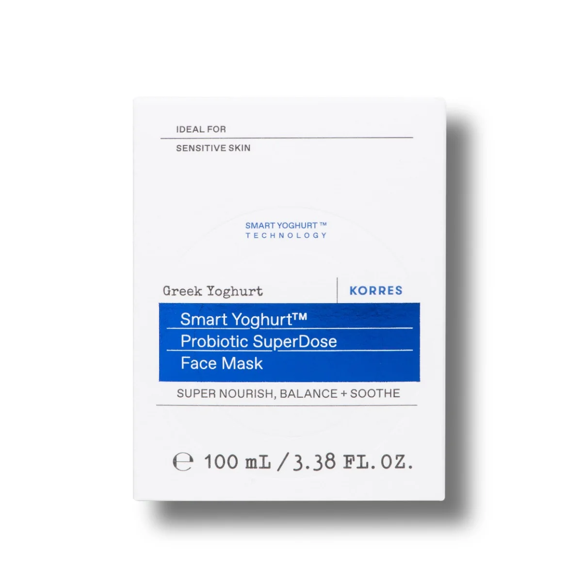 Korres Greek Yoghurt Smart Yoghurt™ probiotyczna maska do twarzy SuperDose, 100 ml