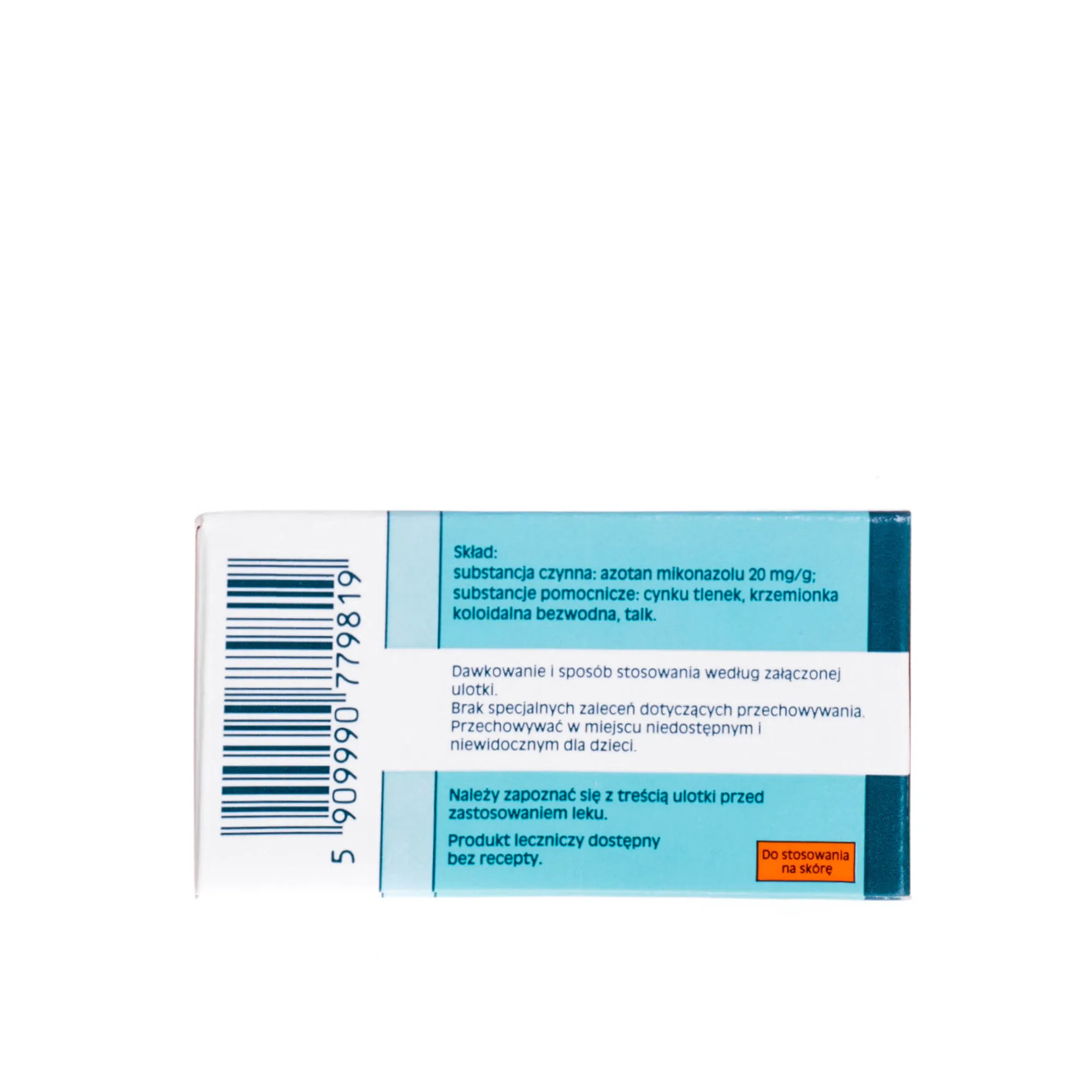 Daktarin 20 mg/g - puder leczniczy działający przeciwgrzybiczo, 20 g 
