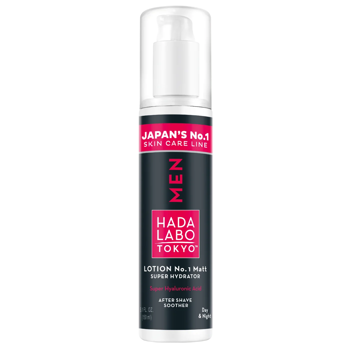 Hada Labo Tokyo Men Lotion No.1 Matt Super Hydrator silnie nawilżający i matujący skórę lotion dla mężczyzn, 150 ml