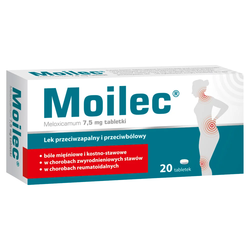 Moilec 7,5 mg 20 tabletek
