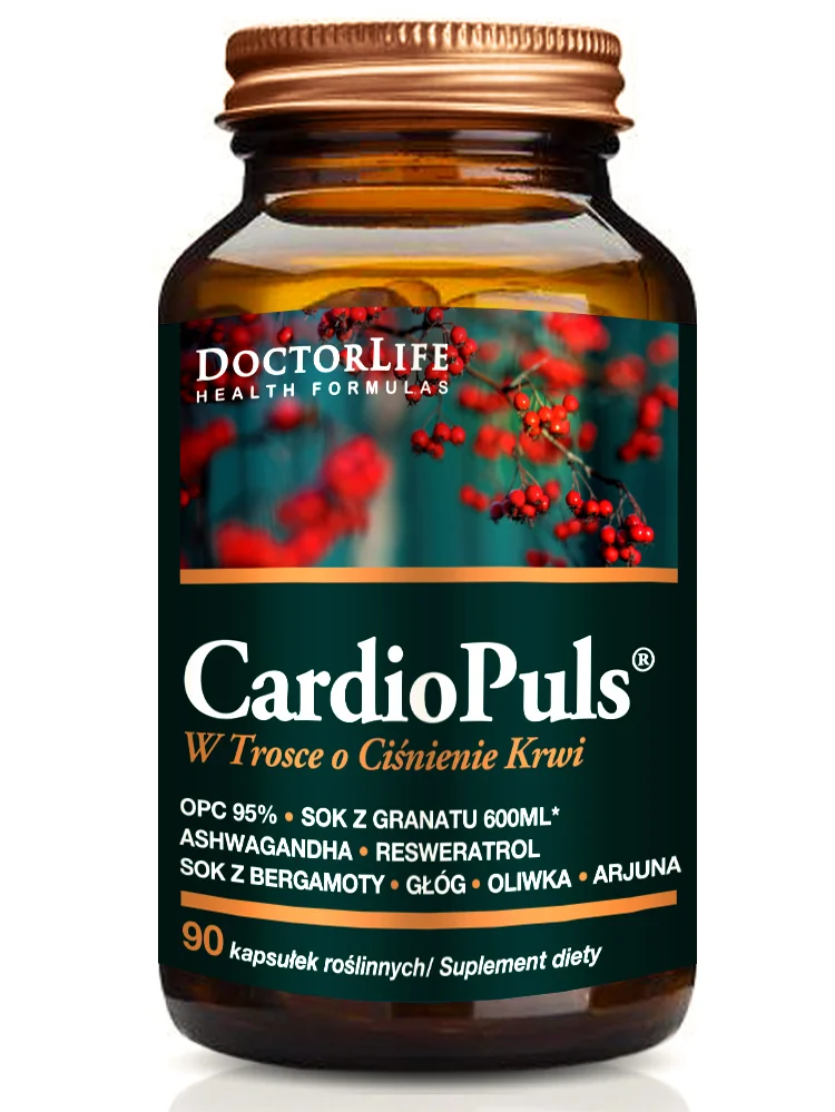 Doctor Life CardioPuls W trosce o ciśnienie krwi 90 kapsułek