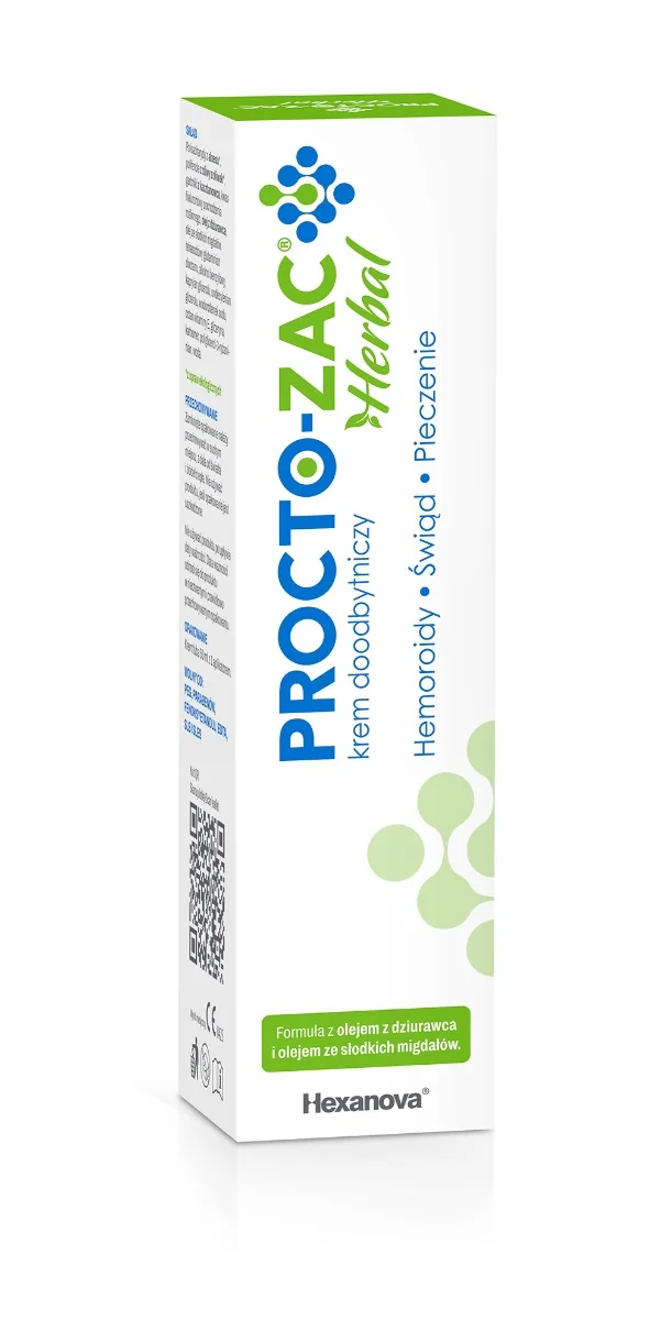Procto-Zac Herbal, krem doodbytniczy, 50 ml krem doodbytniczy, 50 ml