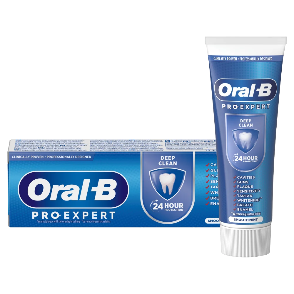 Oral-B Pro-Expert Deep Clean dokładnie czyszcząca pasta do zębów, 75 ml