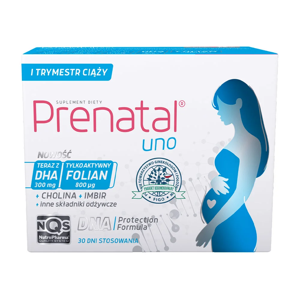 Prenatal ® Uno DHA 30 + 30 kapsułek