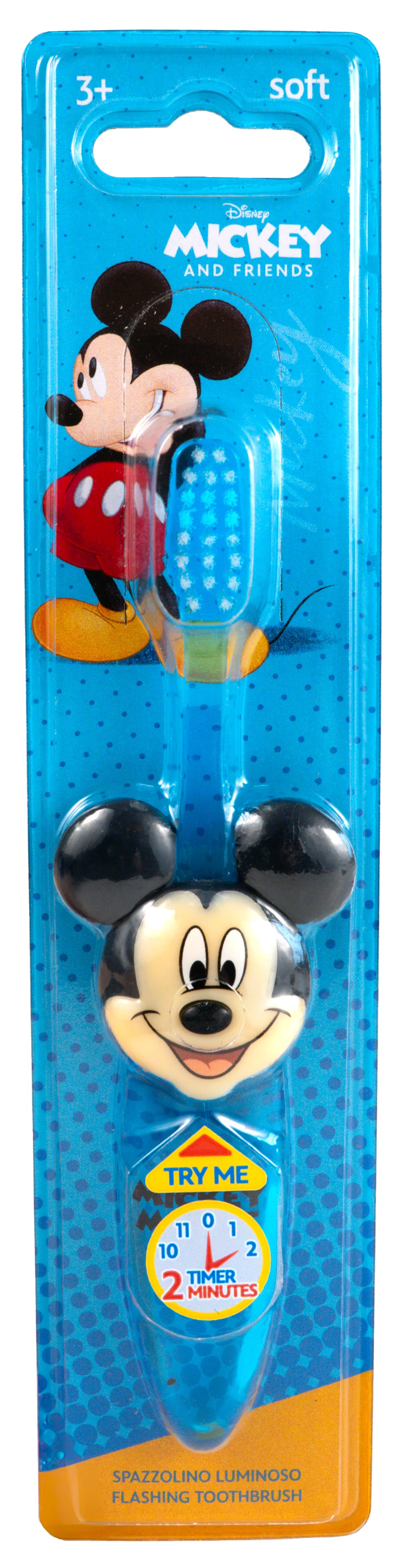 Dr Scott Szczoteczka do mycia zębów soft migająca Mickey & Friends 1 sztuka