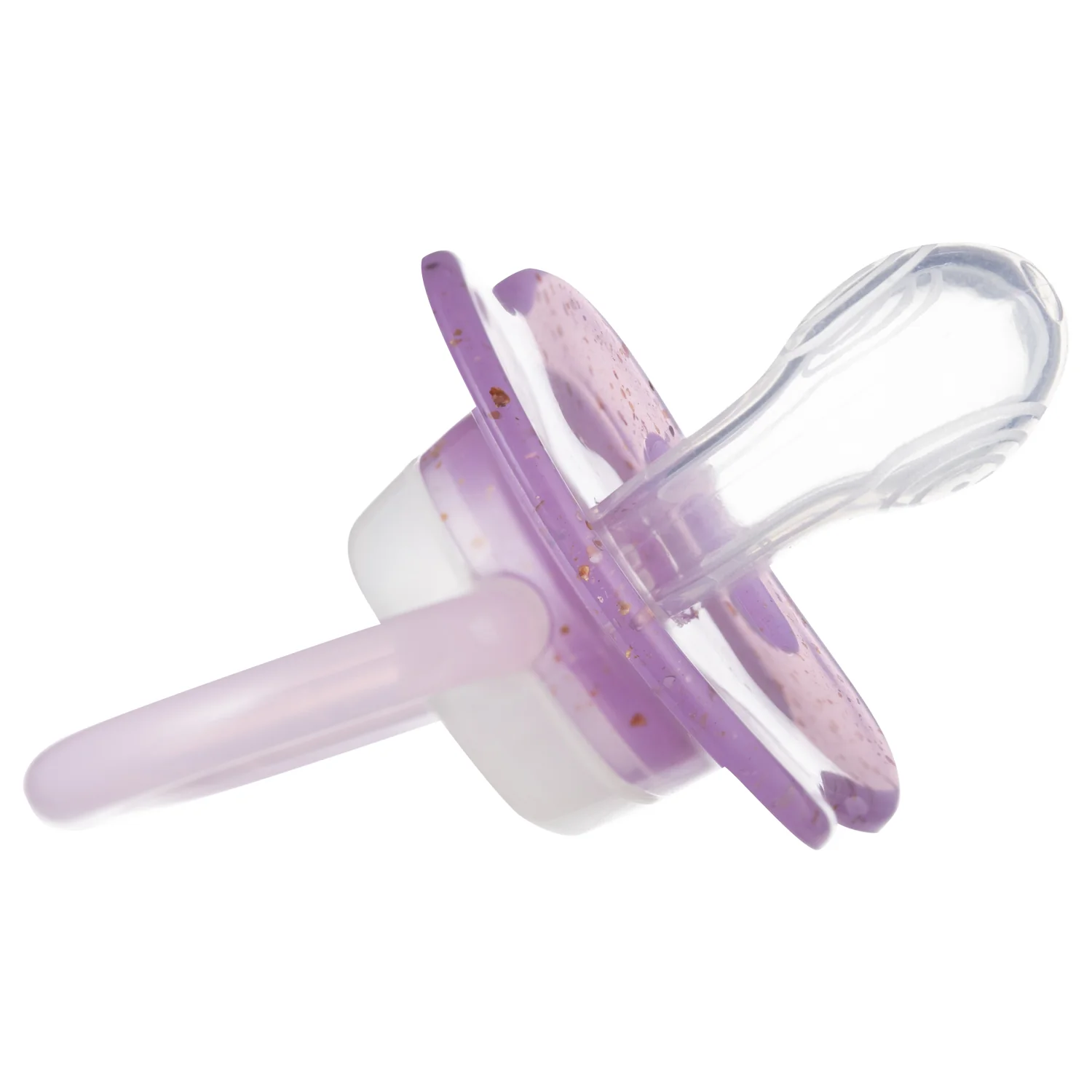 Canpol Babies Love NightGlow smoczek silikonowy symetryczny 6-18 m różowy, 2 sztuki