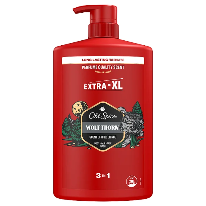 Old Spice Wolfthorn męski żel pod prysznic i szampon, 1000ml