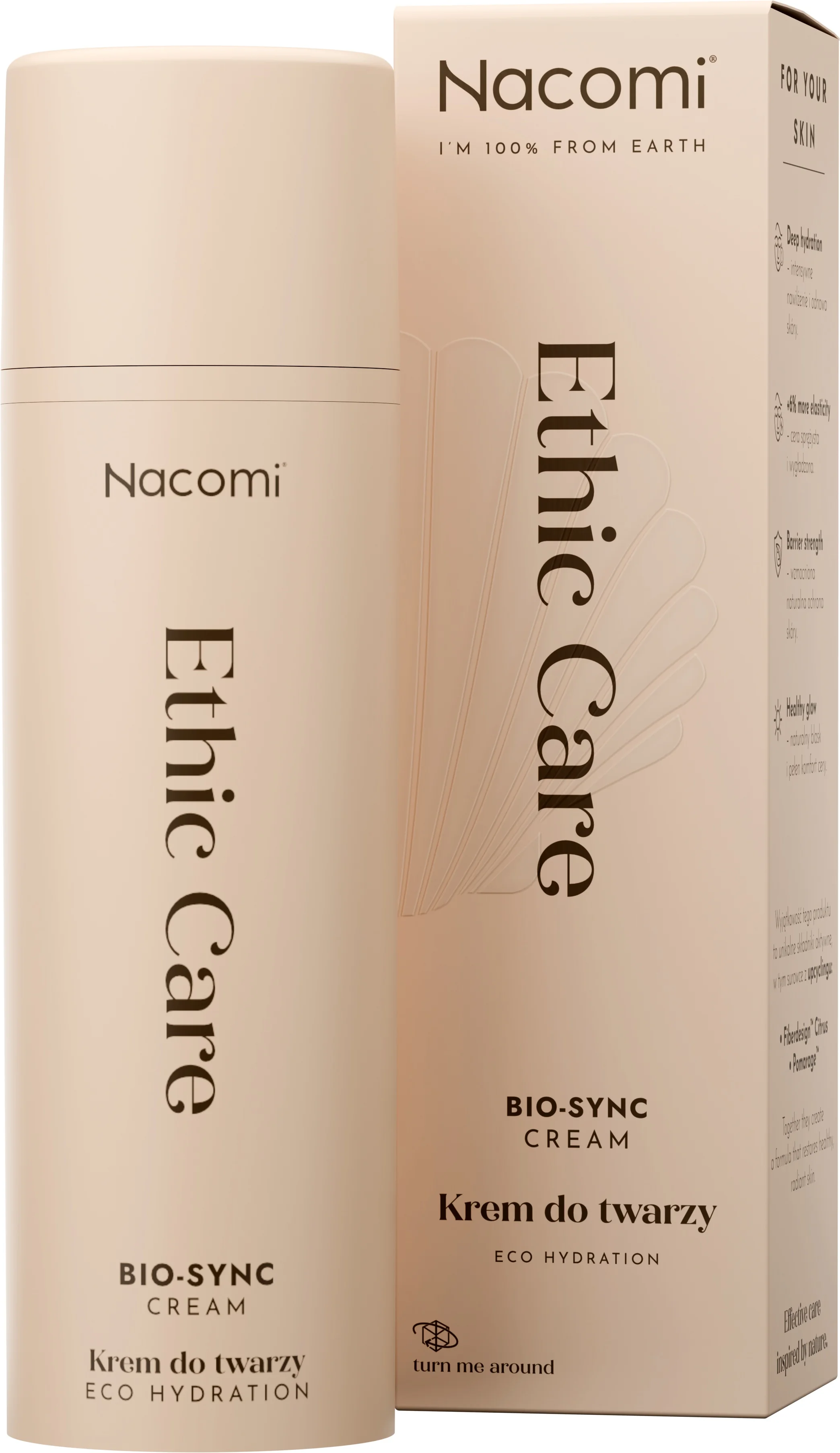 Nacomi Ethic Care krem do twarzy, 50 ml