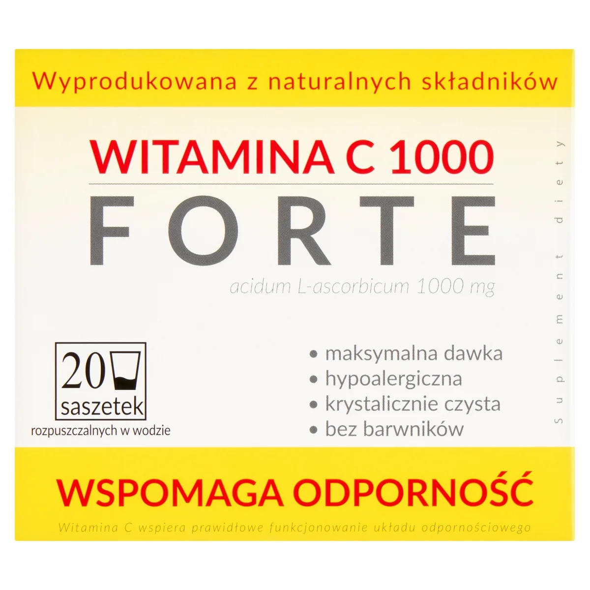 Uniphar Witamina C 1000 Forte 20 saszetek