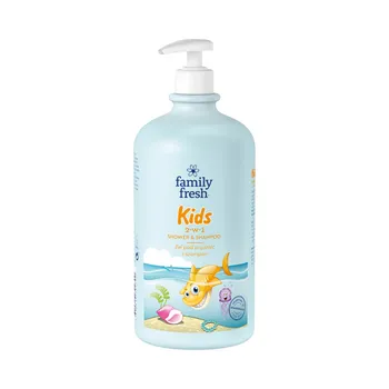 Soraya Family Fresh Kids, żel pod prysznic i szampon, 1000 ml 