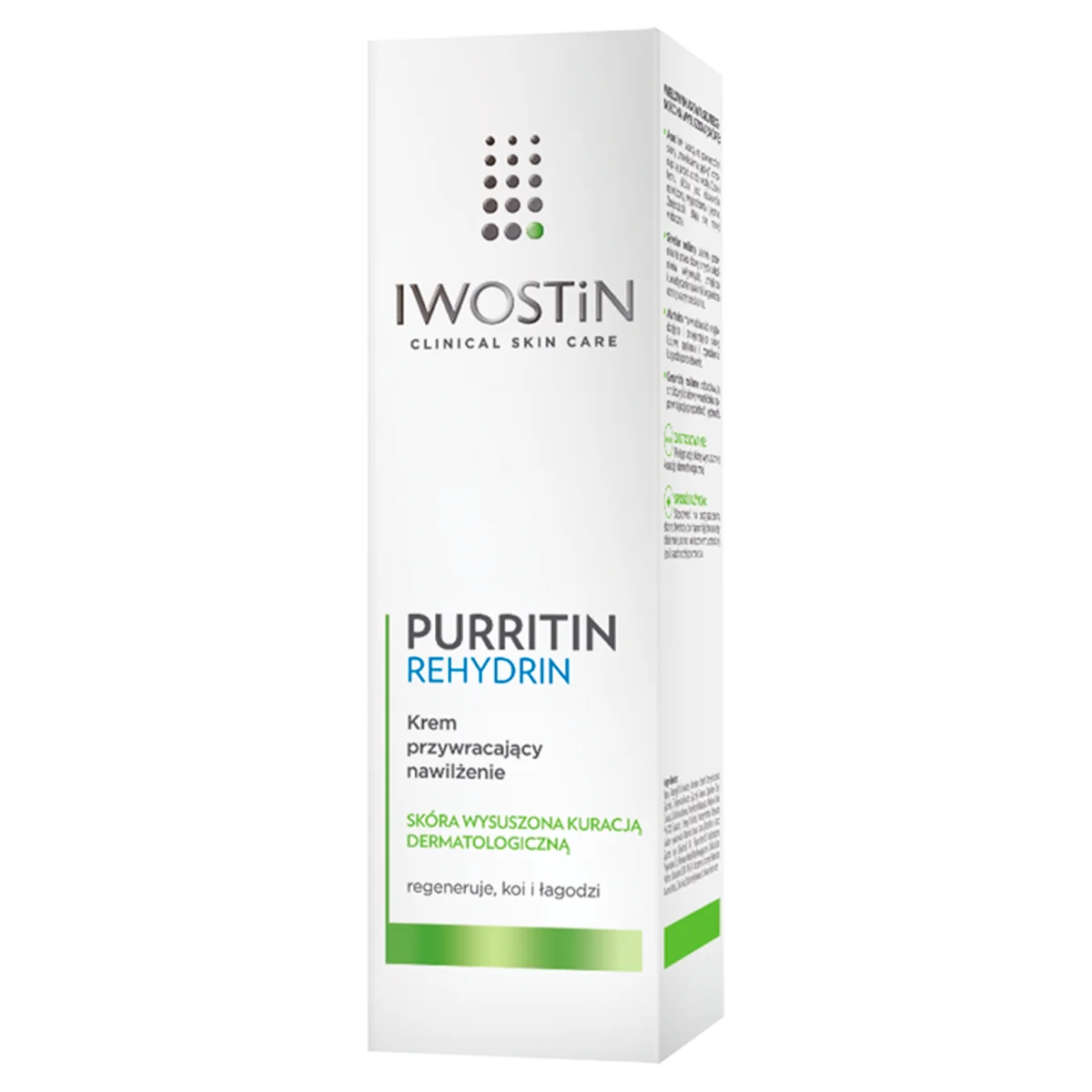 Iwostin Purritin Rehydrin krem przywracający nawilżenie, 40 ml