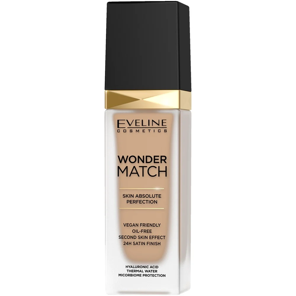 Eveline Cosmetics Wonder Match luksusowy podkład do twarzy 30 Cool Beige, 30 ml
