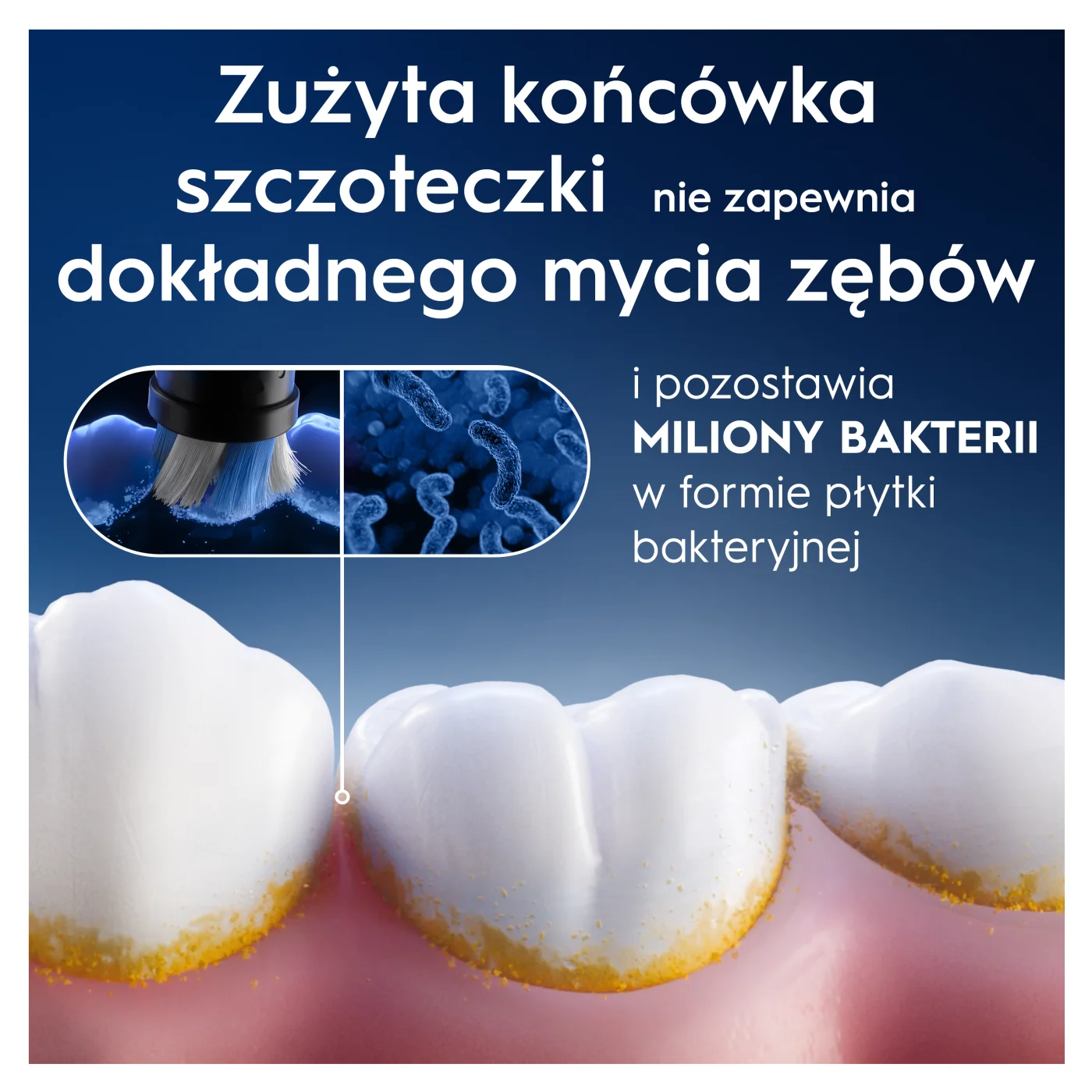Oral-B iO Ultimate Clean końcówki do szczoteczek elektrycznych, 4 sztuki