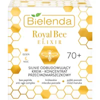 Bielenda Royal Bee Elixir silnie odbudowujący krem-koncentrat przeciwzmarszczkowy 70+ na dzień i na noc, 50 ml