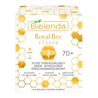 Bielenda Royal Bee Elixir silnie odbudowujący krem-koncentrat przeciwzmarszczkowy 70+ na dzień i na noc, 50 ml