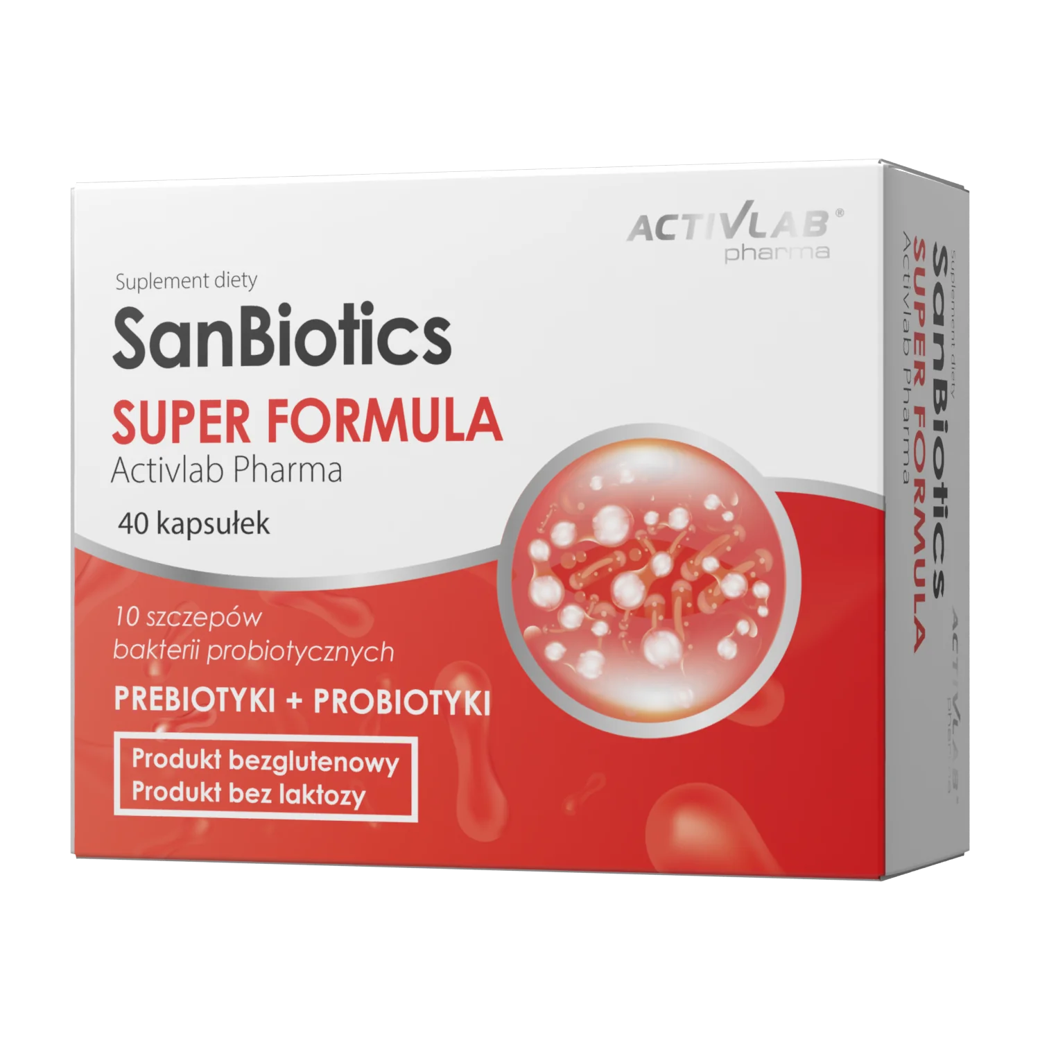 Activlab Pharma SanBiotics Super Formula 40 kapsułek