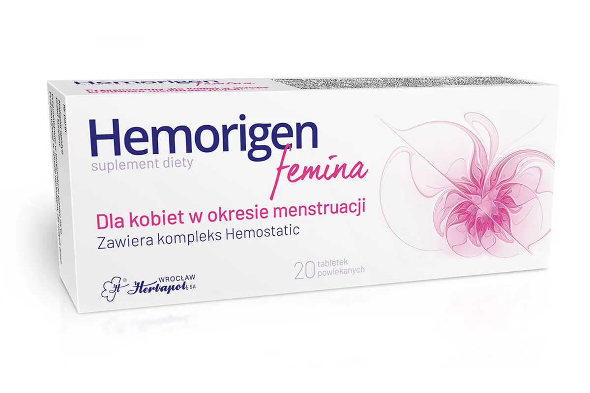 Hemorigen femina 20 tabletek powlekanych