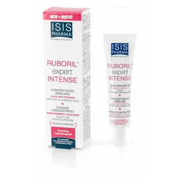 ISIS Pharma Ruboril Expert Intense, krem do skóry naczynkowej z trądzikiem różowatym, 15 ml 
