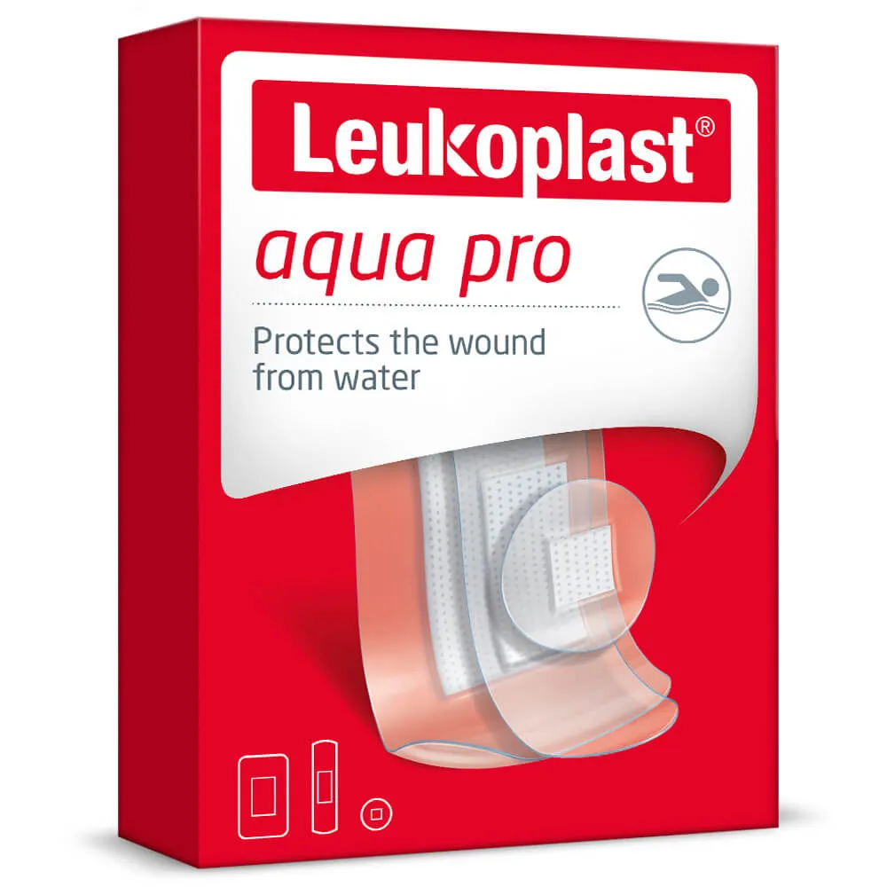 Leukoplast Aqua Pro, plaster z opatrunkiem, 20 sztuk