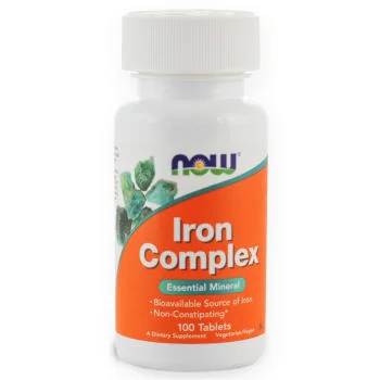 Now Foods Żelazo Complex 27 mg Now Foods Żelazo Complex 27 mg