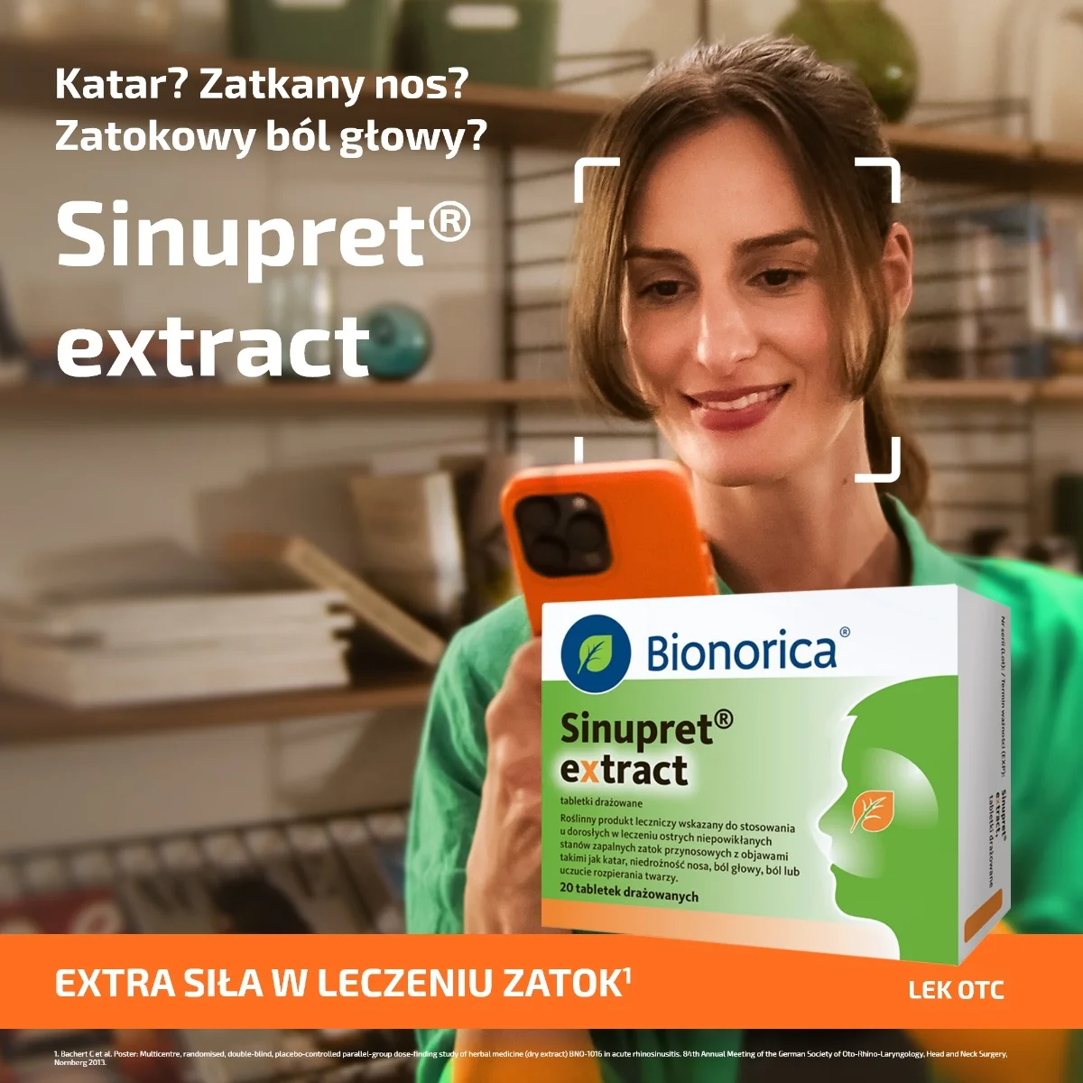 Sinupret Extract 160 mg, 20 tabletek drażowanych