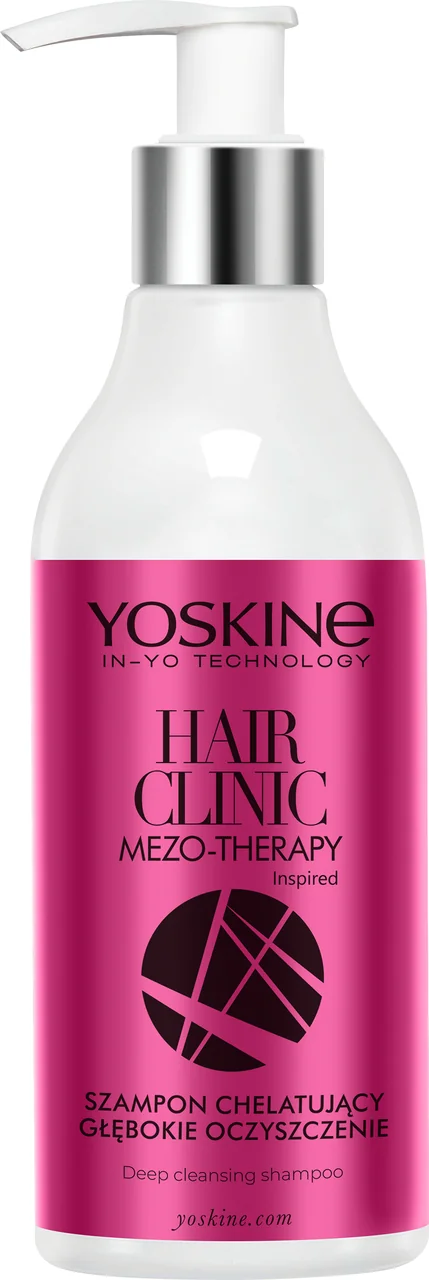 Yoskine Hair Clinic Mezo-Therapy szampon chelatujący, 200 ml