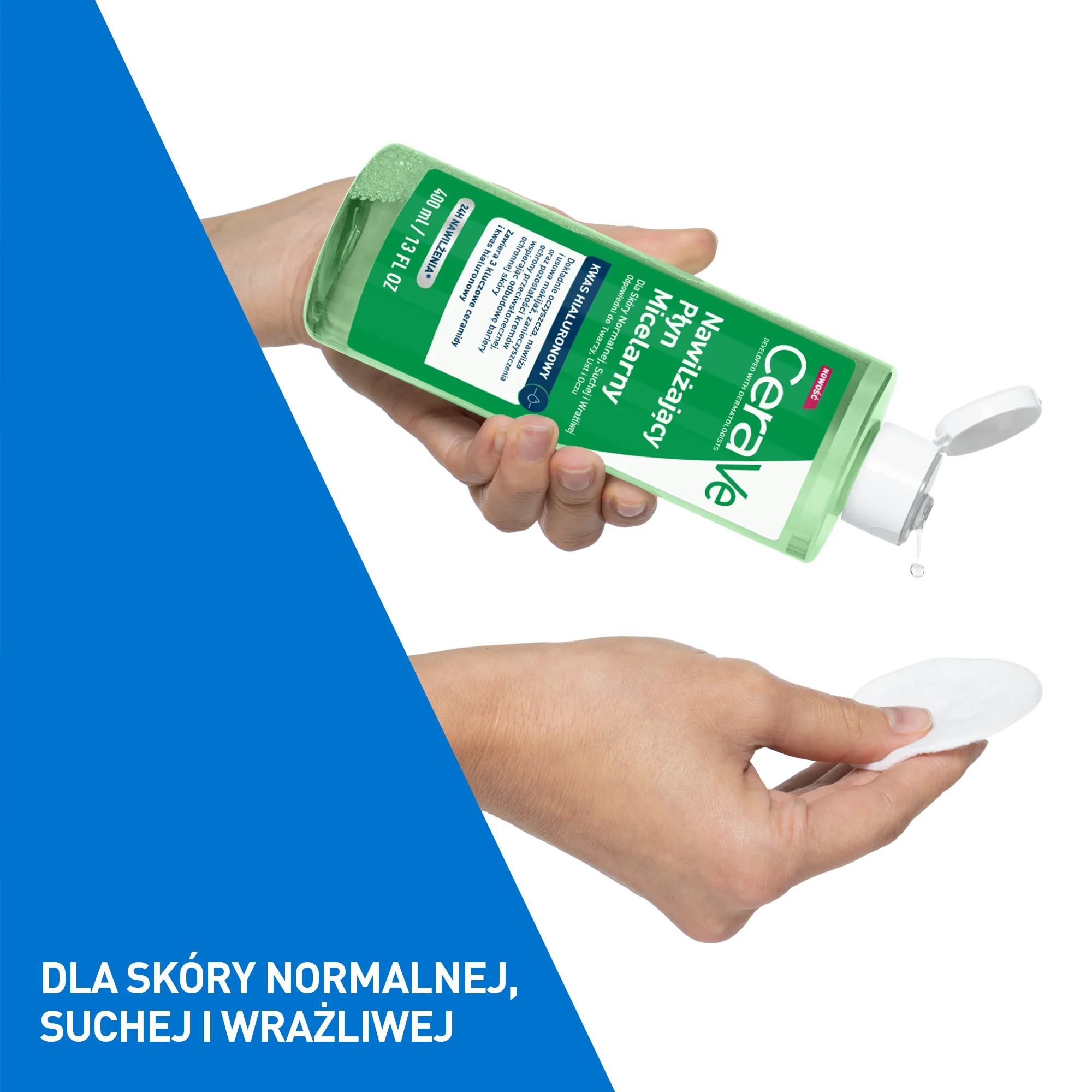 CeraVe nawilżający płyn micelarny, 400 ml