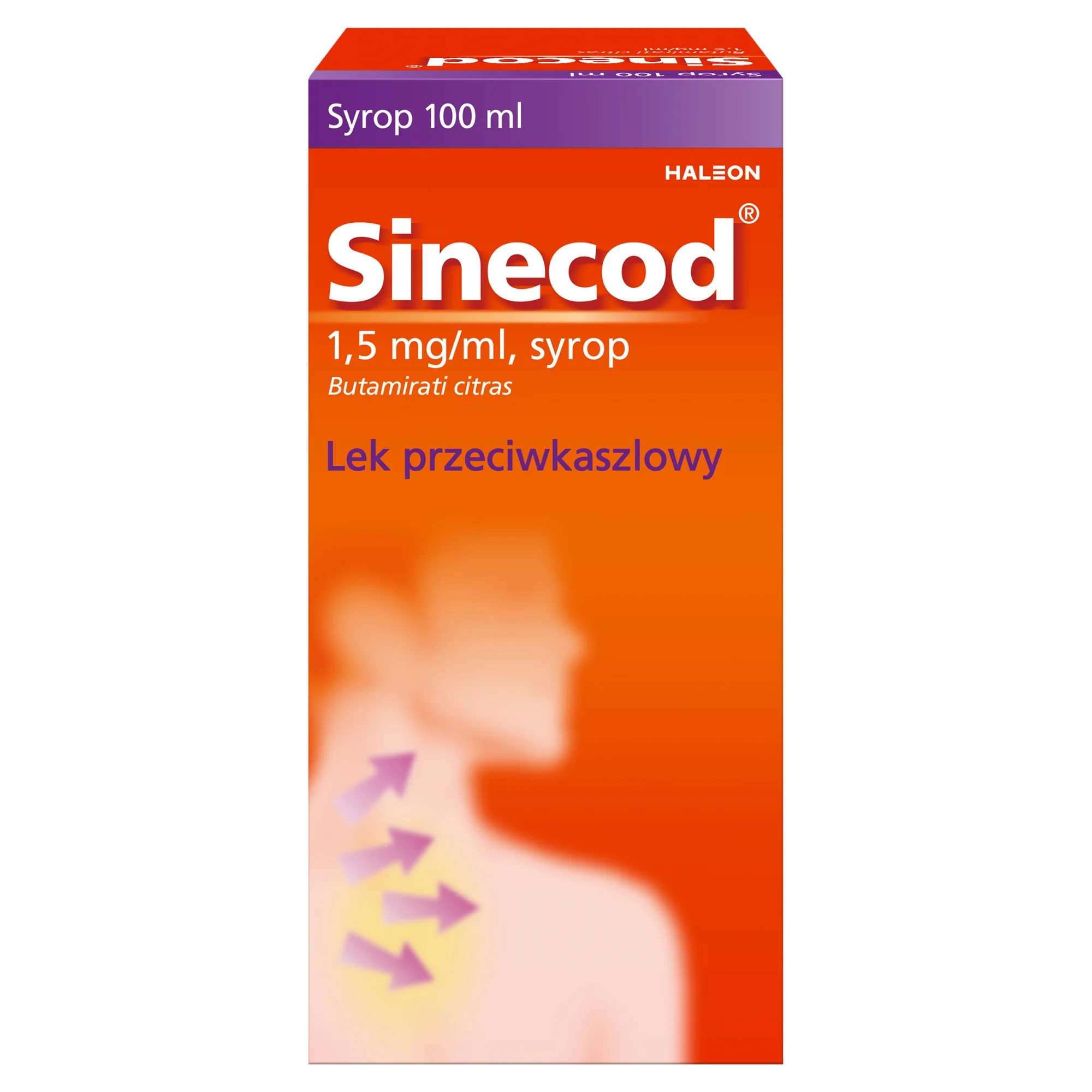 Sinecod 1,5 mg/ml, 100 ml