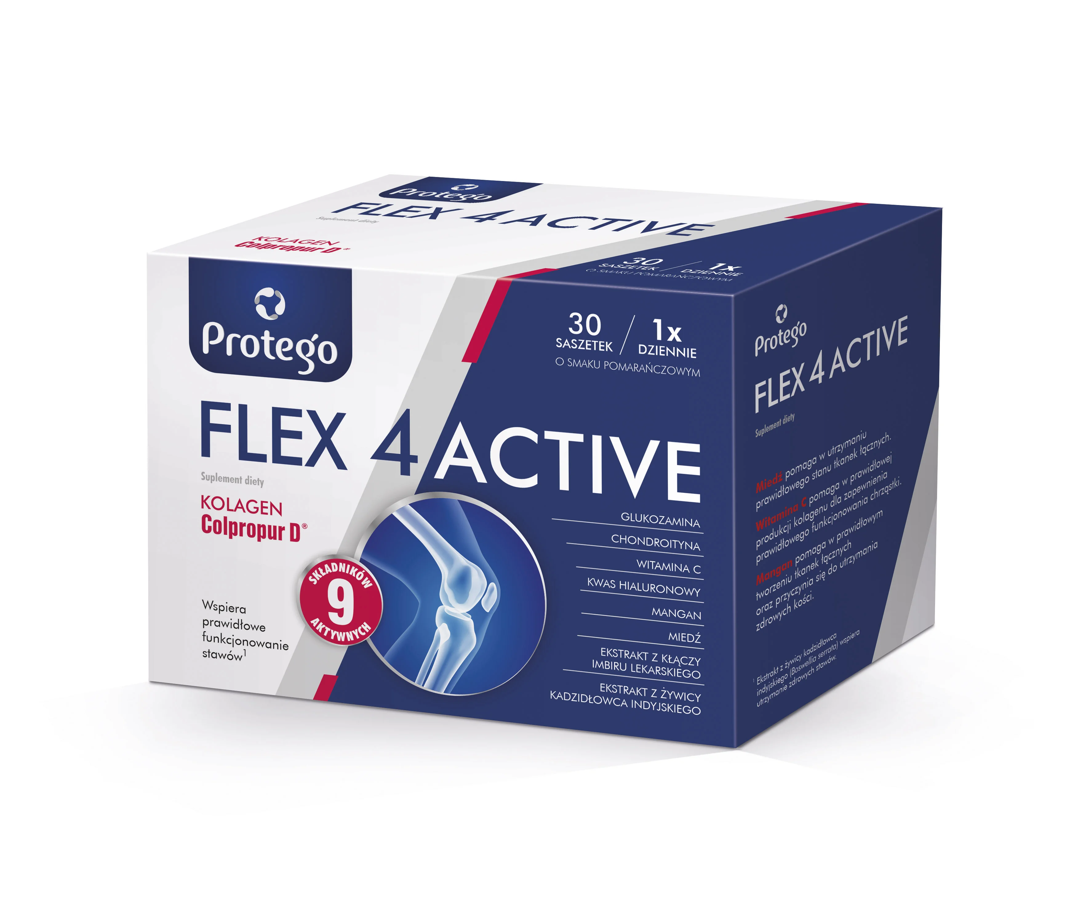 Protego FLEX 4 ACTIVE 30 saszetek